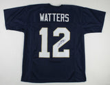 Ricky Watters Signed Notre Dame Fighting Irish Jersey (JSA COA) 49er All Pro RB