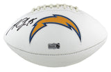 Melvin Gordon Signed Los Angeles Chargers Embroidered NFL Football