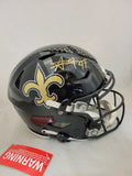 ALVIN KAMARA SIGNED NEW ORLEANS SAINTS ALT SPEEDFLEX AUTHENTIC HELMET BECKETT