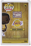 Lakers Magic Johnson Signed NBA HWC #78 Funko Pop Vinyl Figure w/ Gold Sig BAS