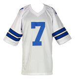 Trevon Diggs Signed Dallas White Pro Style Jersey JSA