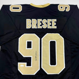 Autographed/Signed Bryan Bresee New Orleans Black Football Jersey JSA COA