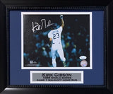 Kirk Gibson Autographed Dodgers 1988 World Series Home Run 8x10 Framed Photo JSA