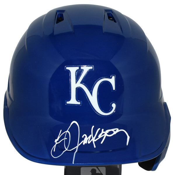 BO JACKSON SIGNED KANSAS CITY ROYALS FULL SIZE BASEBALL BATTING HELMET BECKETT