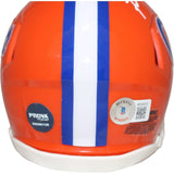 Fred Taylor Autographed Florida Gators Mini Helmet Orange Beckett 42220