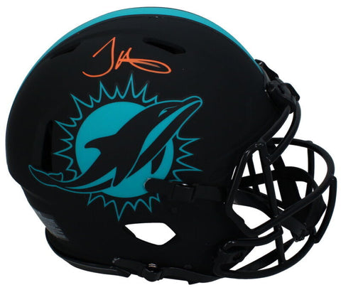 Tyreek Hill Autographed Miami Dolphins Eclipse Authentic Speed Helmet Beckett