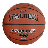 Nikola Vucevic Signed Spaulding NBA Basketball Inscribed "Go Bulls" (PSA)