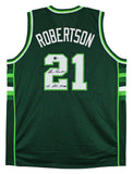 Alvin Robertson Signed Milwaukee Bucks Jersey (Beckett) 4xNBA All Star Guard