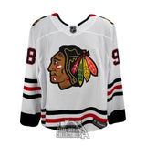 Connor Bedard Autographed Chicago White Fanatics Hockey Jersey - Fanatics