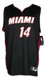 Tyler Herro Signed Black Maimi Heat Fanatics Basketball Jersey JSA