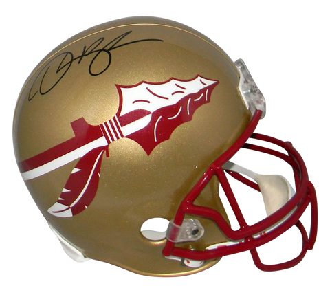 DERRICK BROOKS AUTOGRAPHED SIGNED FLORIDA STATE SEMINOLES FULL SIZE HELMET JSA