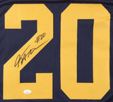 Kalel Mullings Signed Michigan Wolverines Jersey (JSA) 2023 National Champ R.B