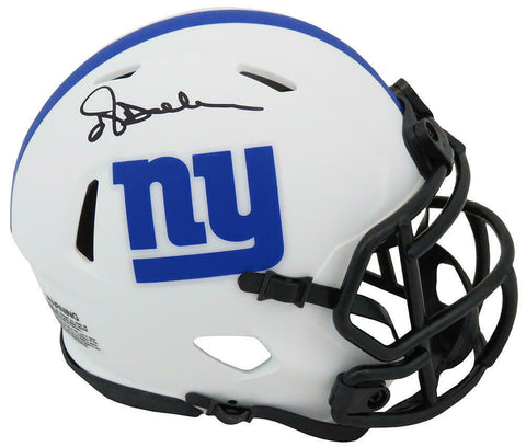 Ottis Anderson Signed Giants Lunar Eclipse Riddell Speed Mini Helmet - (SS COA)