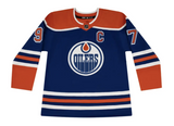 Connor McDavid Autographed Oilers "700 PTS 10/12/22" Authentic Jersey UDA LE 70