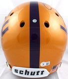 Odell Beckham Jr. Autographed LSU Tigers Gold F/S Schutt Helmet-Beckett W Holo