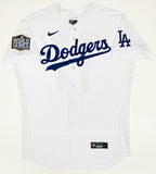 COREY SEAGER Autographed Dodgers Authentic World Series Jersey FANATICS