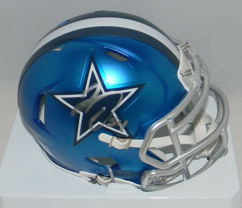 JAYLON SMITH SIGNED AUTOGRAPHED DALLAS COWBOYS BLAZE SPEED MINI HELMET JSA