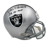 Jim Plunkett Signed Oakland Raiders Full Size NFL Helmet With "SB XV MVP" Insc