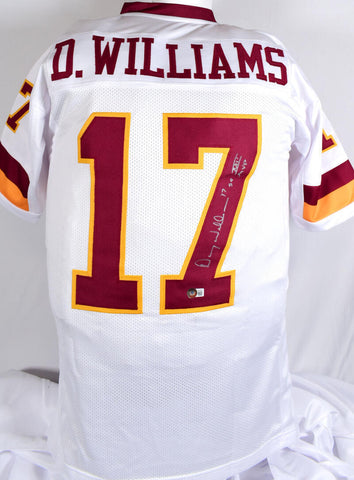 Doug Williams Autographed White Pro Style Jersey w/SB MVP-Beckett W Hologram