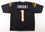 Ja'Marr Chase Signed Bengals Jersey (Player Holo) Cincinnati 1st Rd Pick 2021