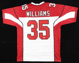 Aeneas Williams Signed Arizona Cardinals Jersey Inscribed "HOF 14" (JSA COA) DB