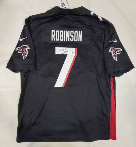 BIJAN ROBINSON SIGNED ATLANTA FALCONS NIKE AUTHENTIC JERSEY BECKETT QR