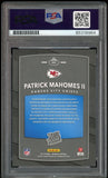 2017 Donruss Rated Rookie Patrick Mahomes RC Red Ink PSA/DNA Auto GEM MINT 10