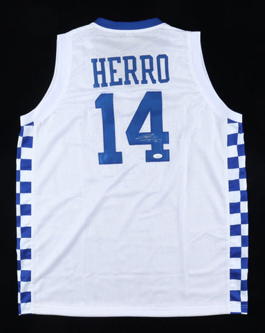 Tyler Herro Signed Kentucky Wildcats Jersey (JSA COA) Miami Heat Point Guard