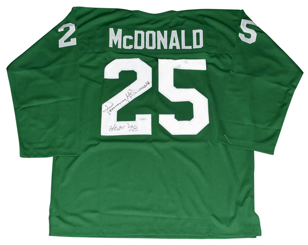 TOMMY McDONALD SIGNED PHILADELPHIA EAGLES #25 GREEN THROWBACK JERSEY JSA