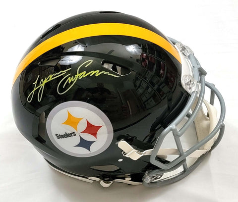 Lynn Swann Autographed Pittsburgh Steelers T/B Speed Authentic Helmet Beckett