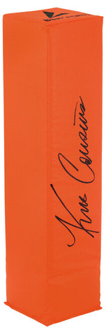 Kirk Cousins Signed BSN Orange Football Endzone Pylon - (FANATICS COA)