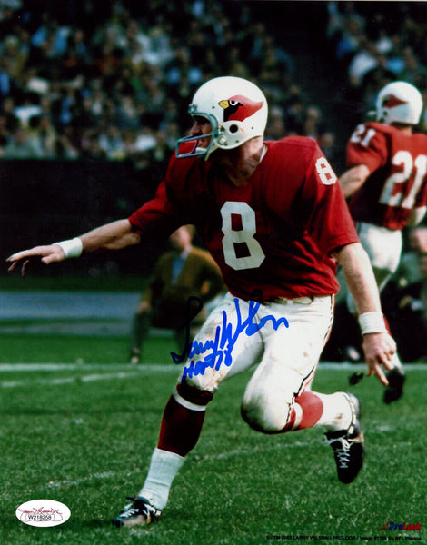 Larry Wilson Autographed/Signed Arizona Cardinals 8x10 Photo HOF JSA 48269