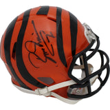 Boomer Esiason Autographed/Signed Cincinnati Bengals Mini Helmet Beckett 46673