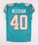 Nik Needham Signed Miami Dolphins Jersey (JSA COA) Ex-UTEP Miner Defensive Back