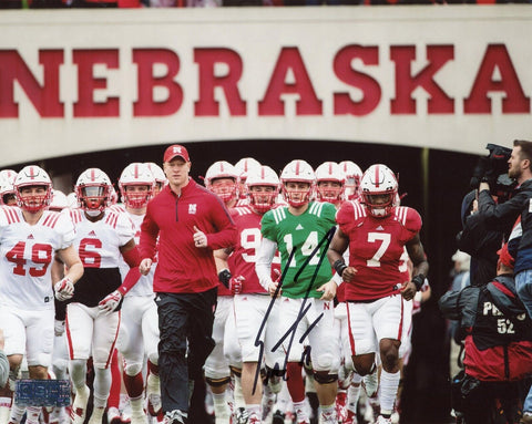 SCOTT FROST AUTOGRAPHED SIGNED NEBRASKA CORNHUSKERS 8x10 PHOTO COA