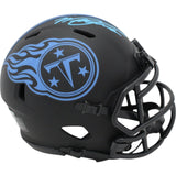 Will Levis Autographed/Signed Tennessee Titans Eclipse Mini Helmet FAN 48358