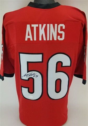 Geno Atkins Signed Georgia Bulldogs Jersey (JSA COA) Cin Bengals 8xPro Bowl D.T.