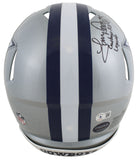 Cowboys RBs Smith, Dorsett & Elliott Signed F/S Speed Proline Helmet W/ Case BAS