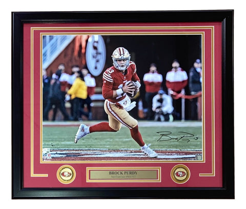 Brock Purdy Signed Framed 16x20 San Francisco 49ers Photo Fanatics