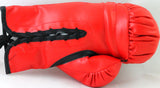 Mike Tyson Autographed Red Everlast Boxing Glove- Beckett Auth *Right