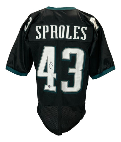 Darren Sproles Signed Custom Black Pro-Style Football Jersey BAS