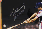 Keith Hernandez Autographed/Signed New York Mets Framed 16x20 Photo 86 WS Champs