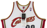 Cavaliers LeBron James Signed White 2003 M&N HWC Authentic Jersey UDA #BAK07234