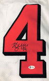 Kyle Juszczyk Signed San Francisco 49ers White Jersey (Beckett) Niners Fullback