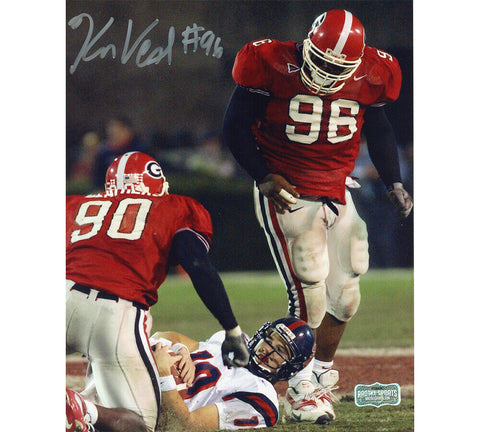 Ken Veal Signed Georgia Unframed 8x10 Photo - Sacking Eli