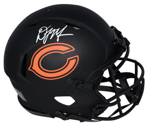 DJ MOORE AUTOGRAPHED CHICAGO BEARS ECLIPSE AUTHENTIC SPEED HELMET BECKETT