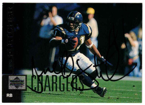 Terrell Fletcher Autographed 1997 Upper Deck #111 Trading Card 46257