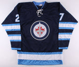 Nikolaj Ehlers Signed Winnipeg Jets Jersey (Beckett) 9th Overall Pick 2014 Draft