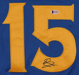 Damian Jones Signed Golden State Warriors Jersey (Beckett COA) 2xNBA Champion