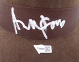 Harrison Ford Autographed Indiana Jones Fedora Hat Beckett BAS QR #B344538